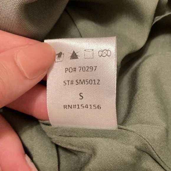 All:Row pistachio green slip skirt - Picture 7 of 14